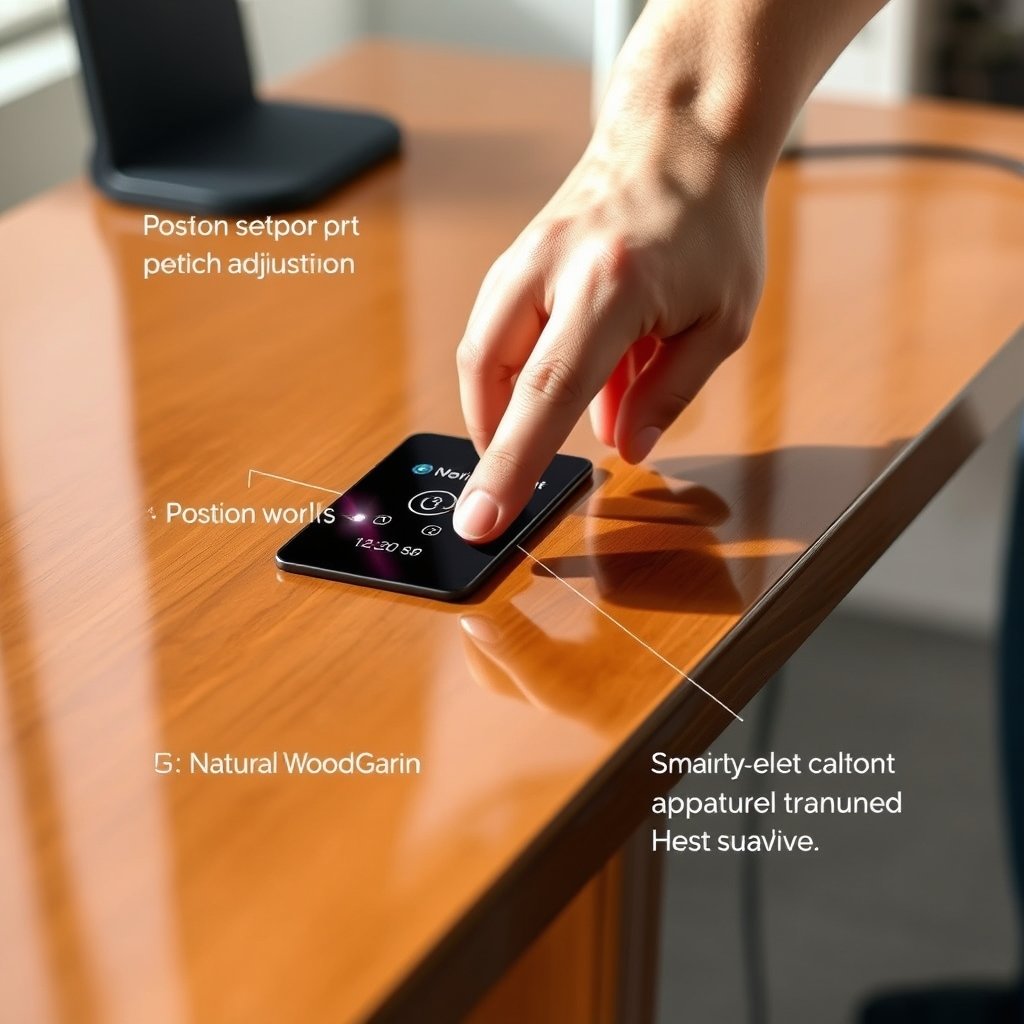 AI standing desk - Illustration 2