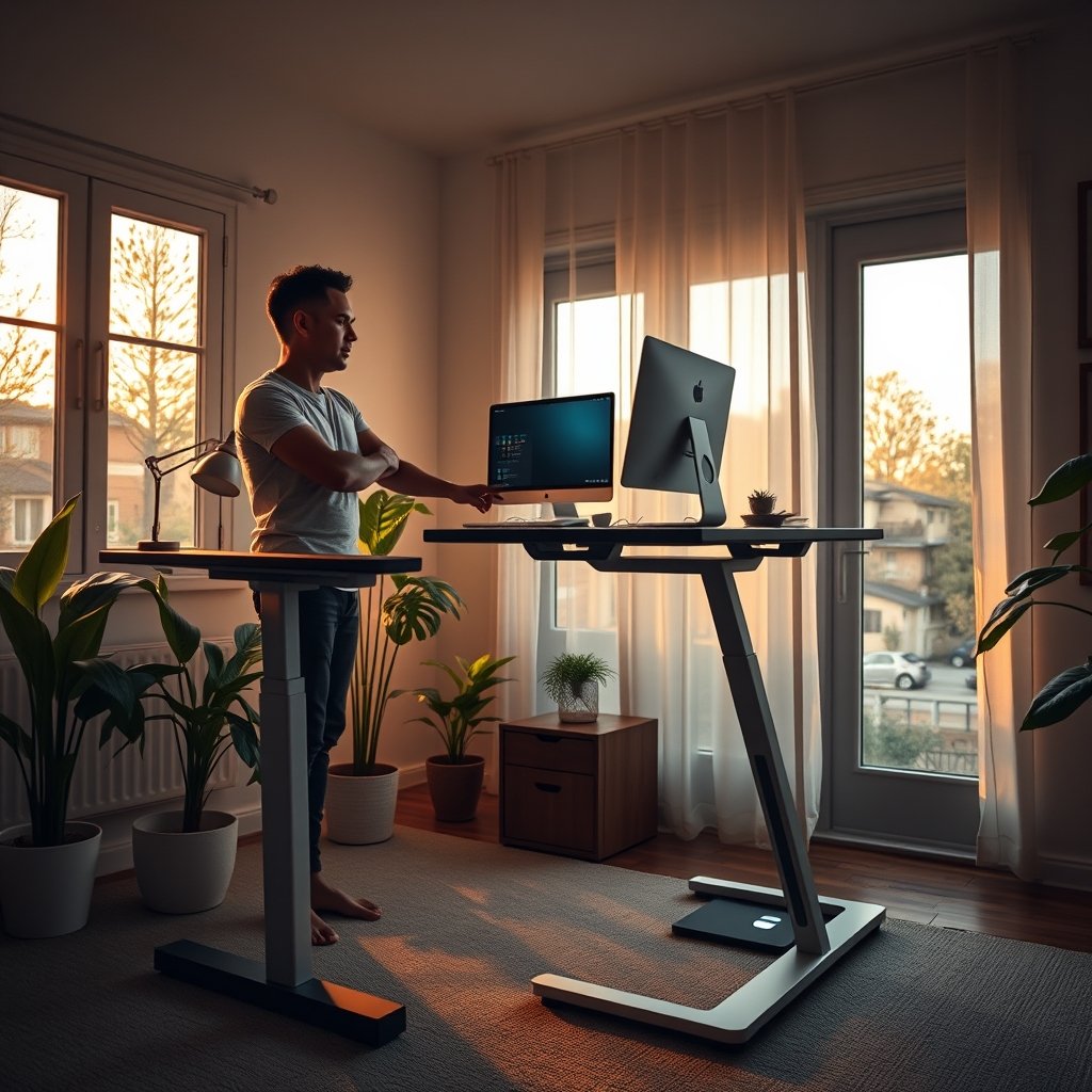 AI standing desk - Illustration 3