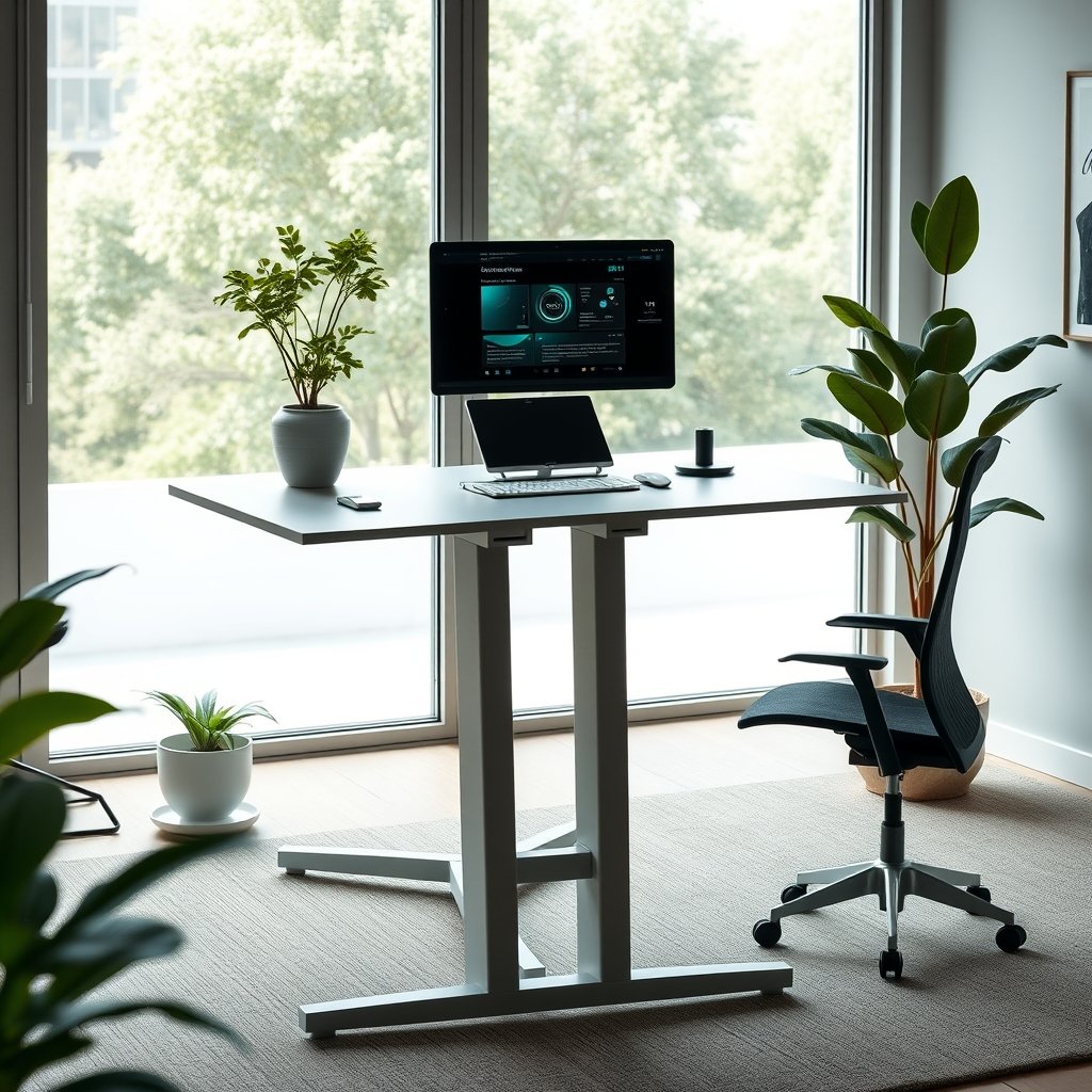 AI Standing Desk: 7 Amazing Ways to Improve Posture (Proven Guide) 2 AI standing desk - Illustration 1
