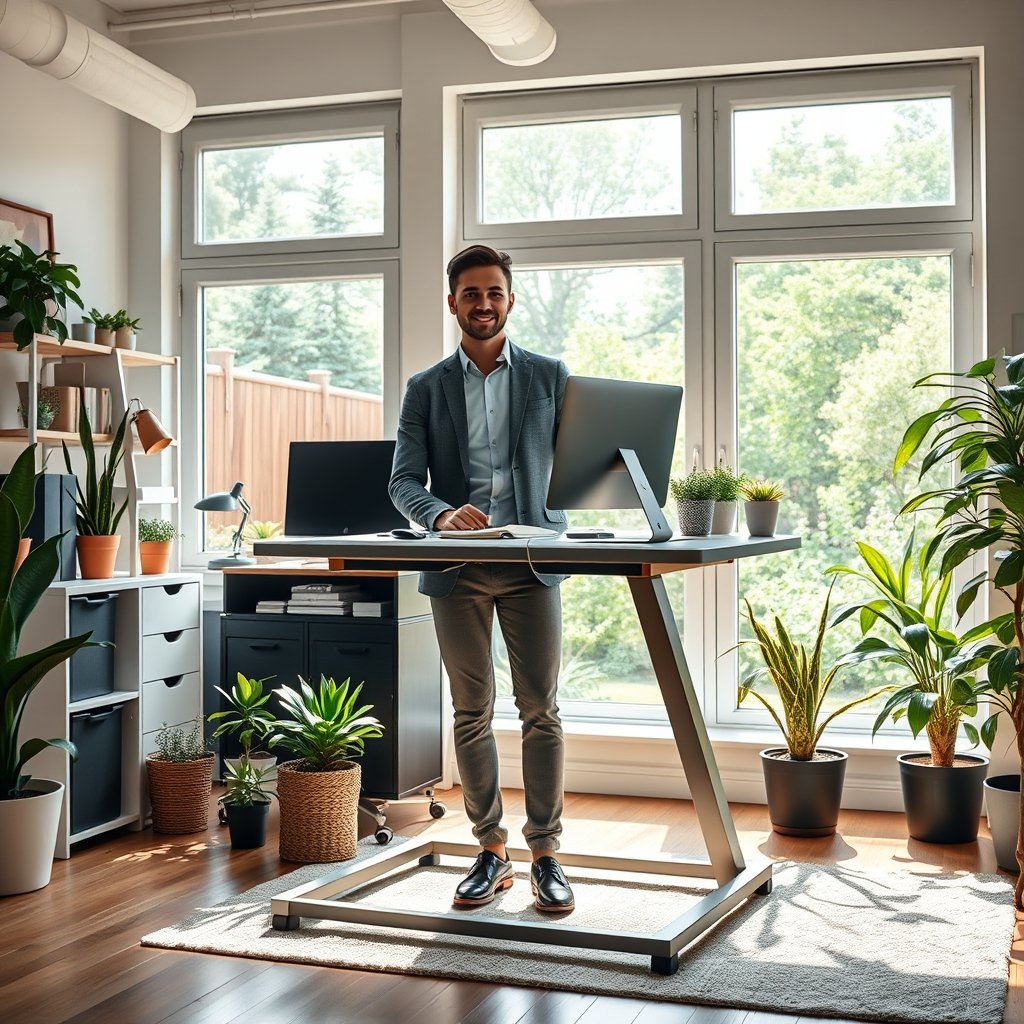 AI Standing Desk: 7 Amazing Ways to Improve Posture (Proven Guide) 4 AI standing desk - Illustration 3