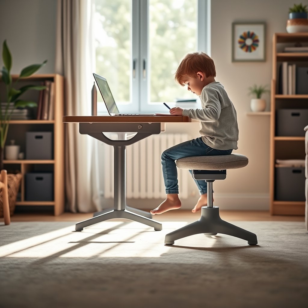 wiggle stool in action