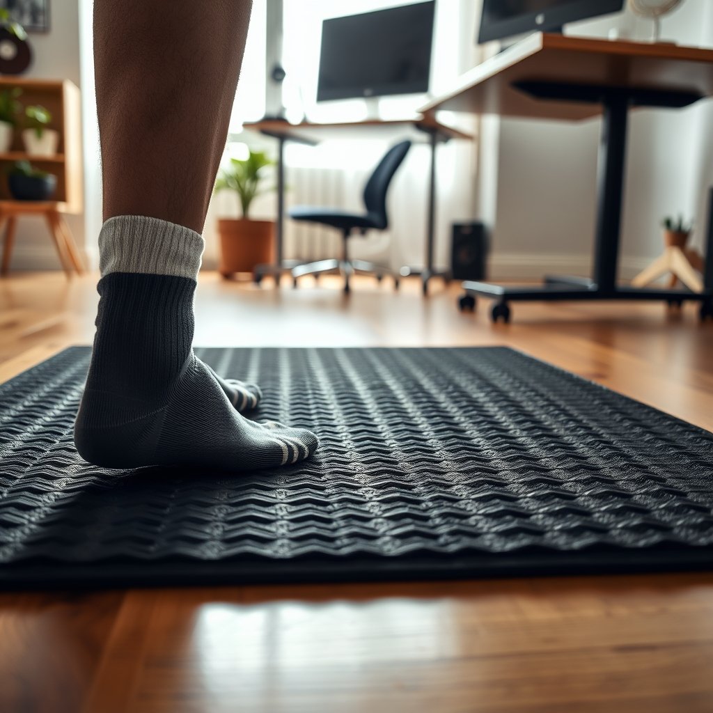 standing mat in action