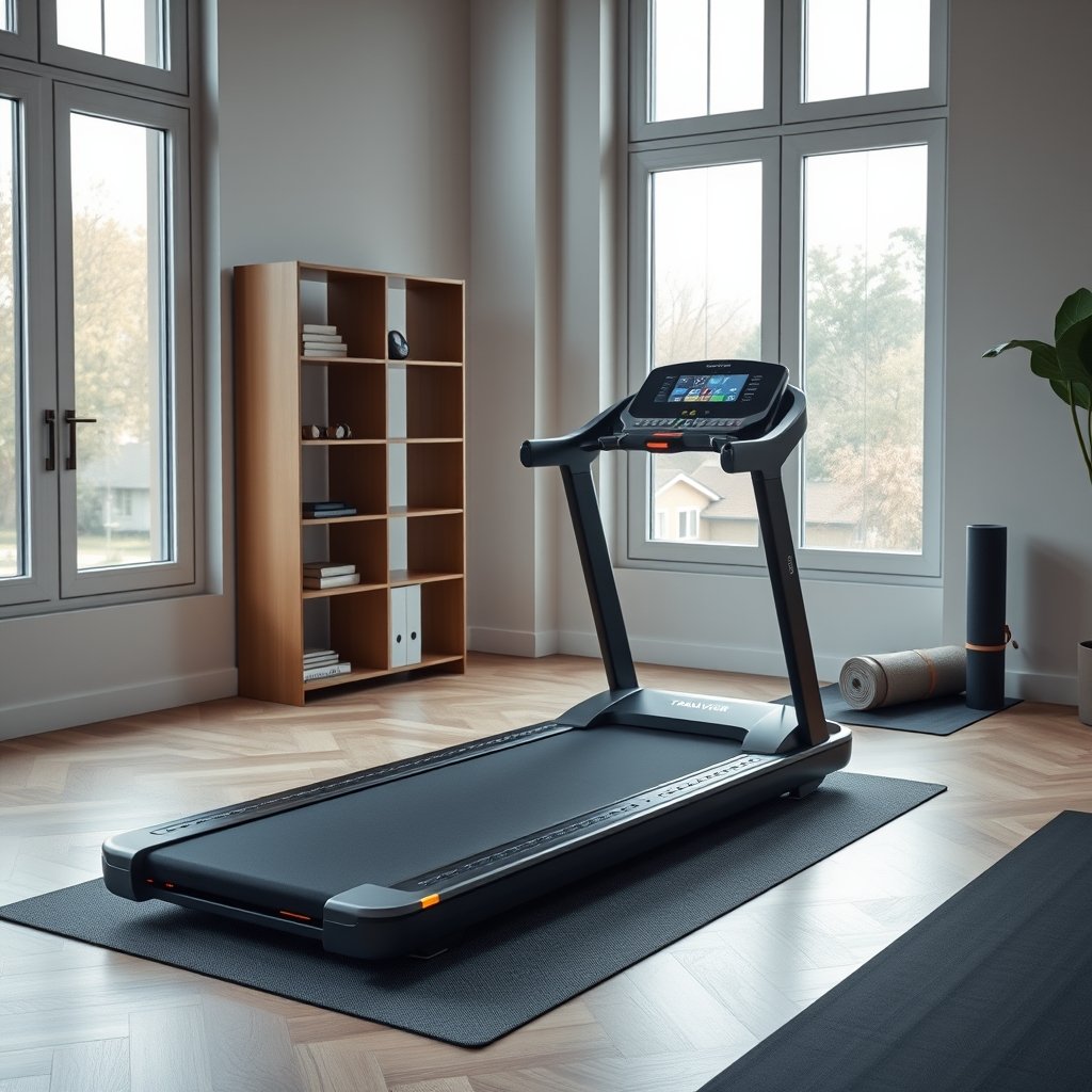 incline treadmill product view