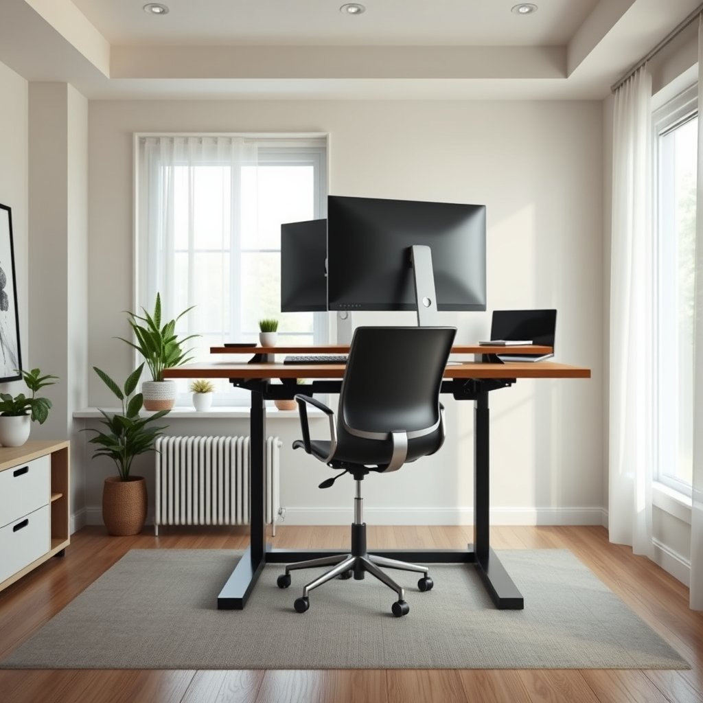 standing desk product view