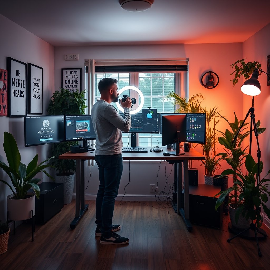 Standing Desk For Content Creator: 7 Best Ways to Boost Your Studio (Proven Guide) 4 standing desk for content creator - Illustration 3