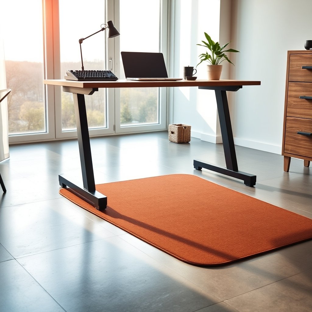 standing desk mat for concrete floor