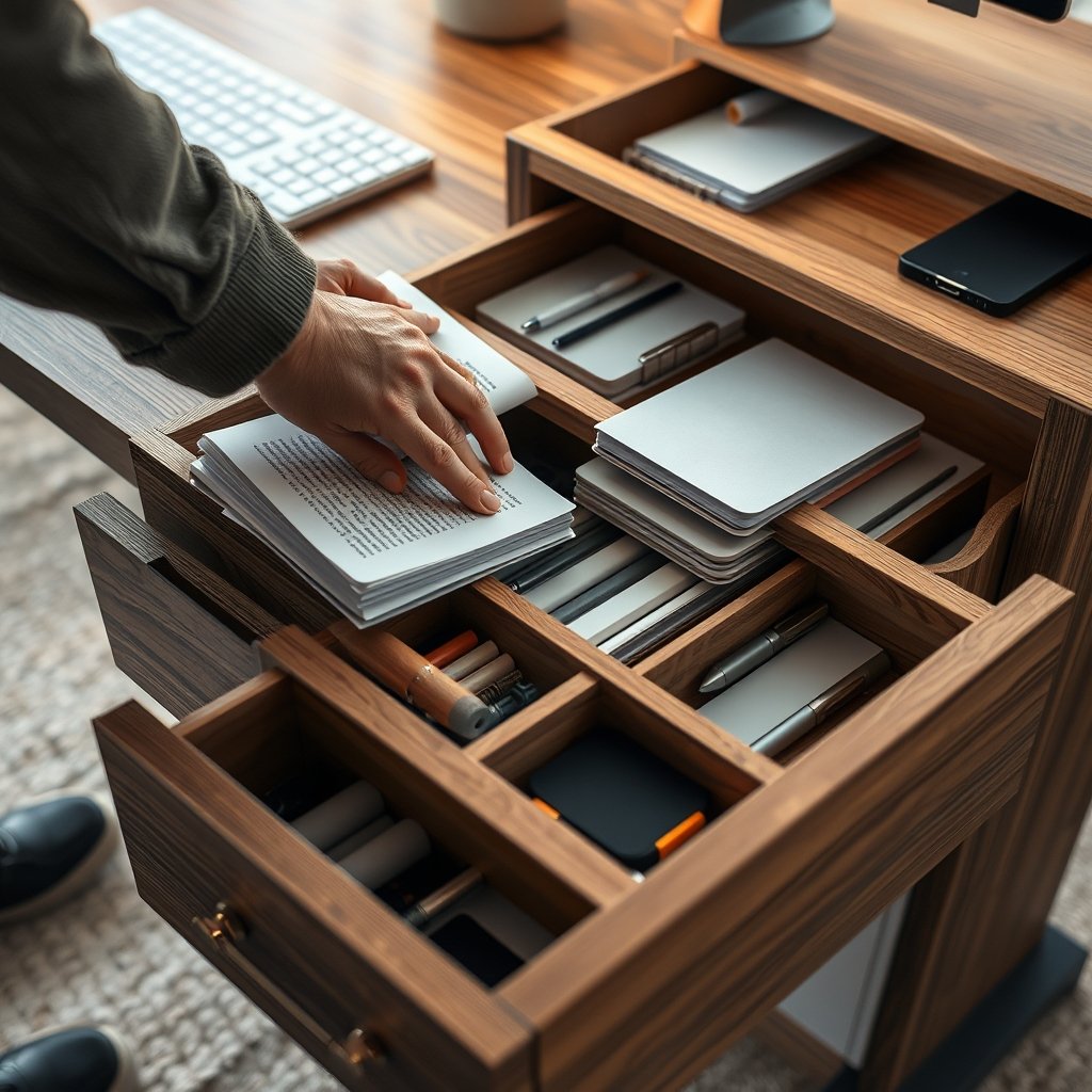Standing Desk With Storage: 7 Best Ways to Maximize Organization (Proven Guide) 3 standing desk with storage - Illustration 2
